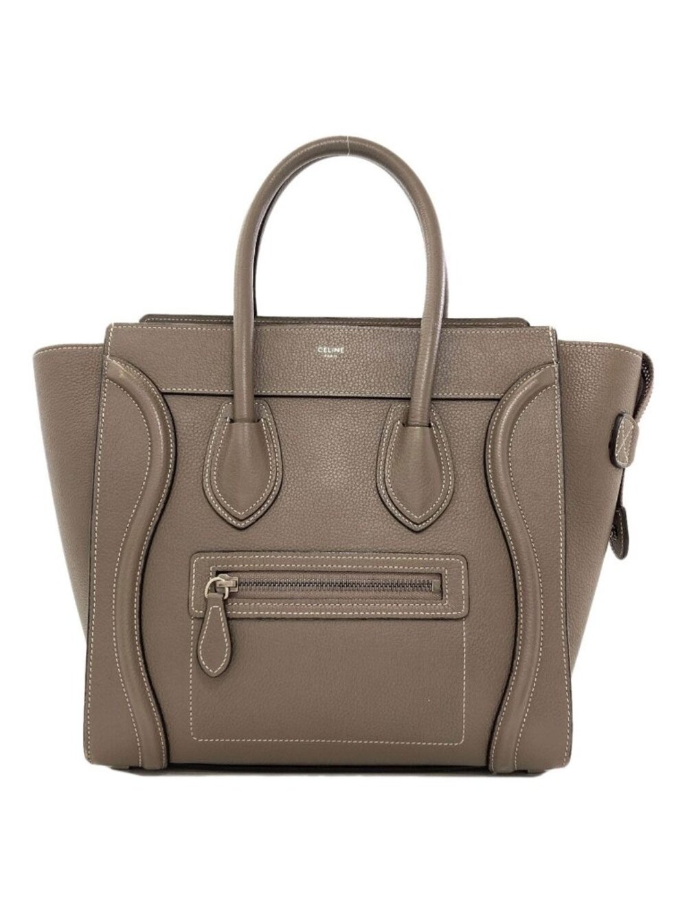 Celine Luggage Micro Handbag Leather - Picture 1 of 15